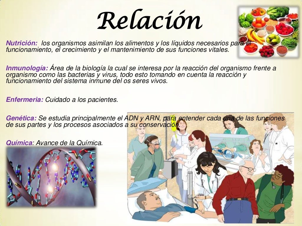 Bioquimica Importancia y Relacion
