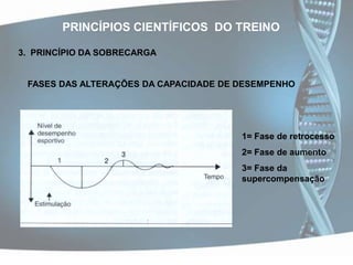 PRINCÍPIOS CIENTÍFICOS  DO TREINO2. PRINCÍPIO DA ADAPTAÇÃO (BASE TEÓRICA DO PRINCÍPIO)IV - Quanto à especificidadeESPECÍFICANÃO-ESPECÍFICAS  ou CRUZADASNão têm relação com o estímuloGeralEspecialCruzada positivaCruzada negativa