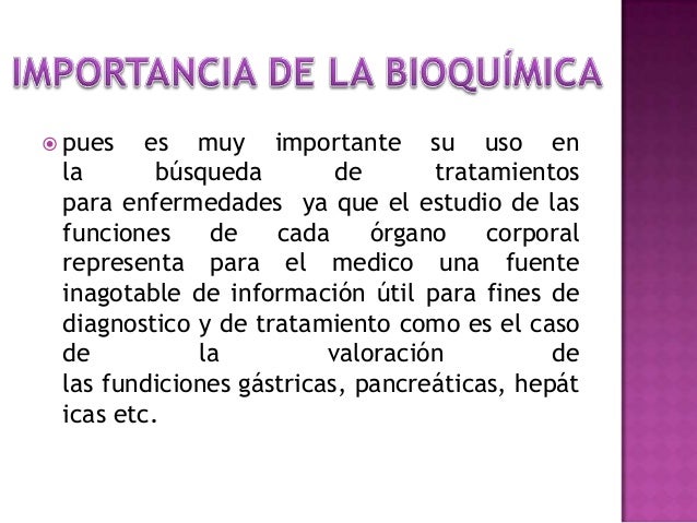 Objetivo De Estudio De La Bioquímica es.slideshare.net