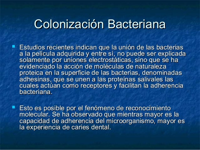 Bioquímica de la caries dental