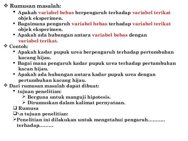 Metode Ilmiah Biologi