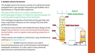 Column Sparger bioreac.pptx in biotechnology all concepts and other material covered ...