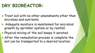 Bioreactors for bioremediation. | PPTX