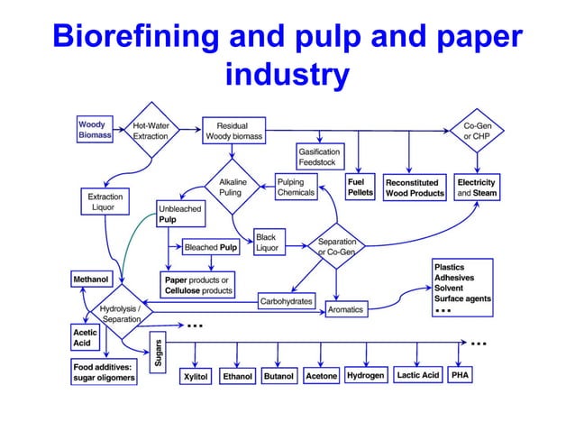 Biorefining and pulp and paper industry | PPT