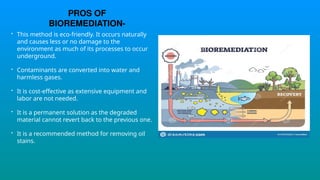 BIOREMEDIATION (Bioremediation is the use of living organisms (mainly ...
