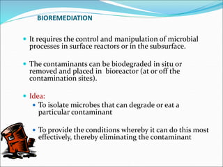 Bioremediation | PPT