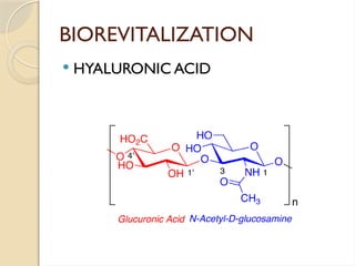 Skin aging process and his prevention by Biorevitalization | PPTX