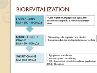 Skin aging process and his prevention by Biorevitalization | PPT