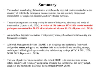 Microbiology High Risk Comprehensive Biorisk Management System in Medical Microbiology ...