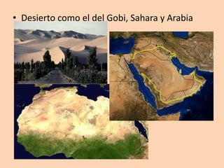 Biorregiones en el mundo | PPTX