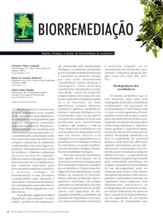 Biorremediacao