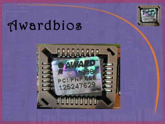 Bios ( Basic Input Output System ) | PPT