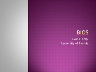Evans Lampi
University of Zambia

 