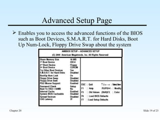 Bio Switch Advanced Bios | PPT