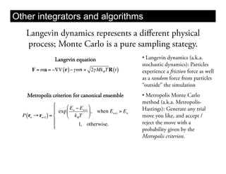 BIOS 203 Lecture 3: Classical molecular dynamics | PDF