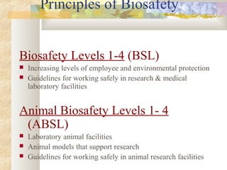 Biosafety | PPT