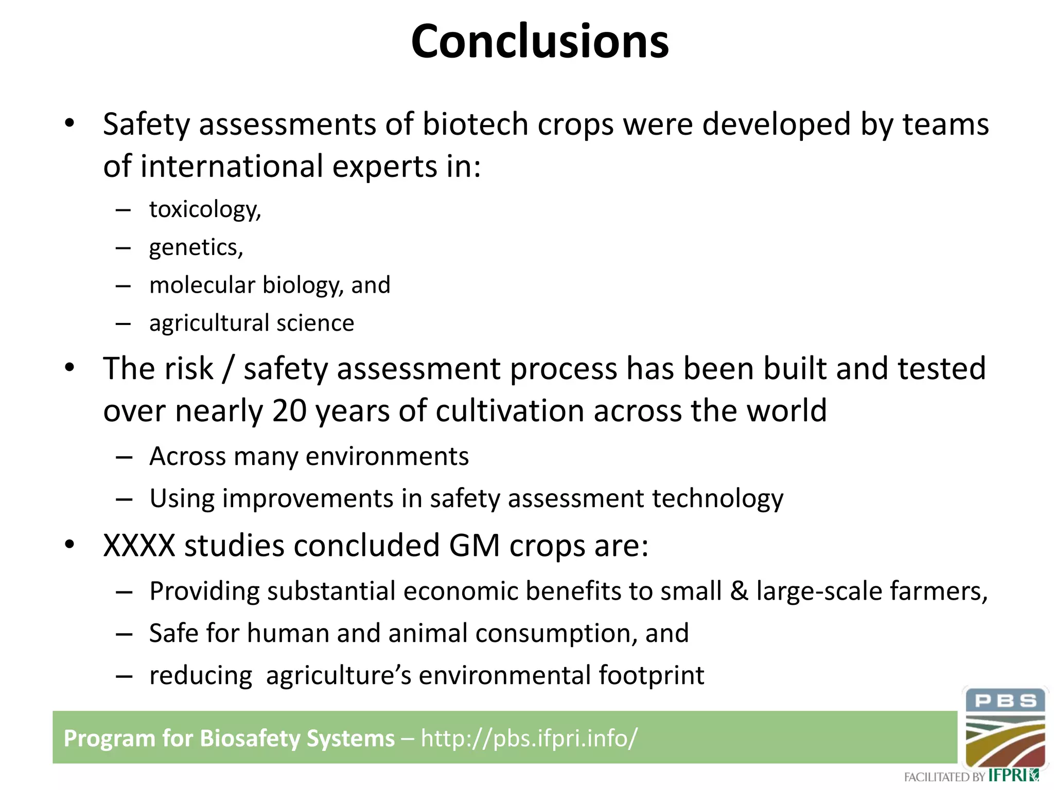 Biosafety Aspect of Biotechnology Product | PDF