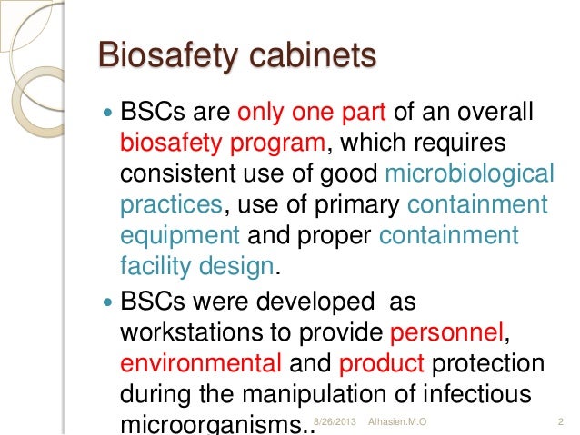 Biosafety Cabinets Medical Microbiology Biosafety
