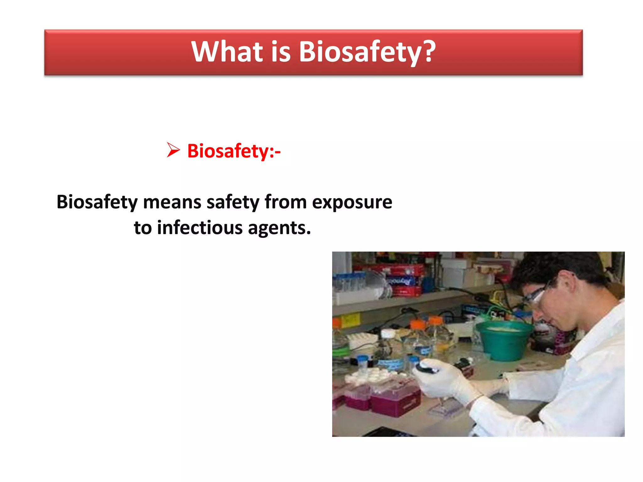 Biosafety Levels | PPTX