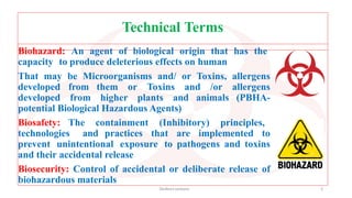 Biosafety & Bioethics Principles & ideas | PPTX
