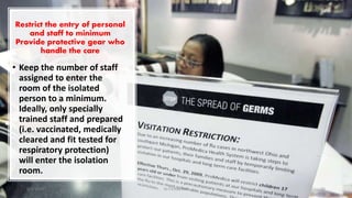 Training Nurses In Caring The Patients In Epidemics And Pandemi