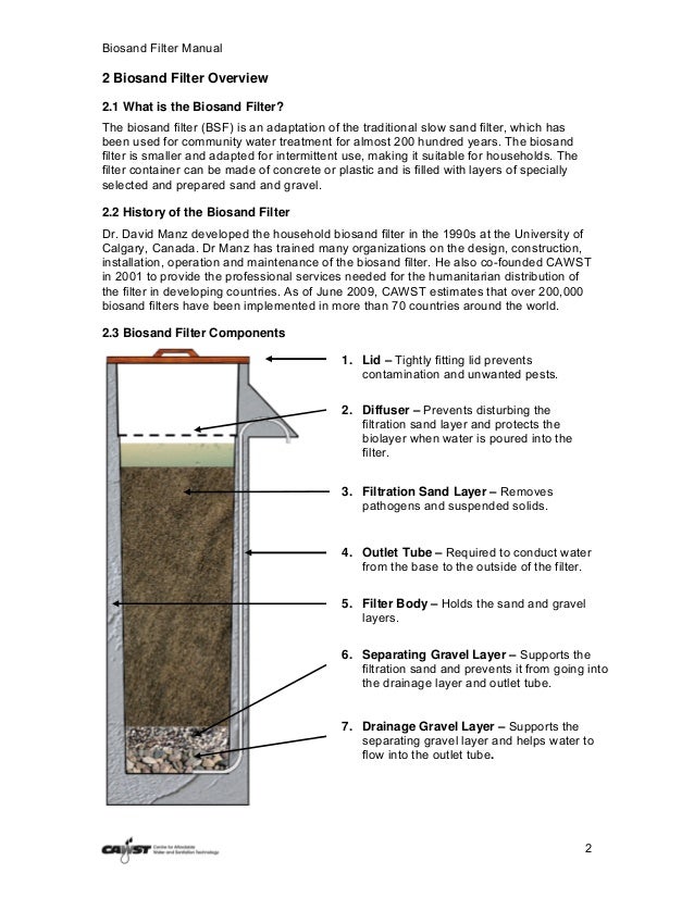 Biosand filter manual version 10 201005