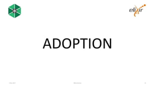 ADOPTION
1 Nov 2017 #bioschemas 21
 