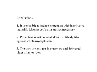 Development of a subunit vaccine for contagious bovine pleuropneumonia in Africa