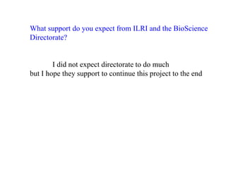 Development of a subunit vaccine for contagious bovine pleuropneumonia in Africa