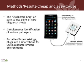 Development of platform techniques to produce cheap, eco-friendly and easy-to-use diagnostic assays for livestock diseases