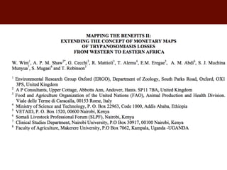 Biosciences research at the International Livestock Research Institute (ILRI)