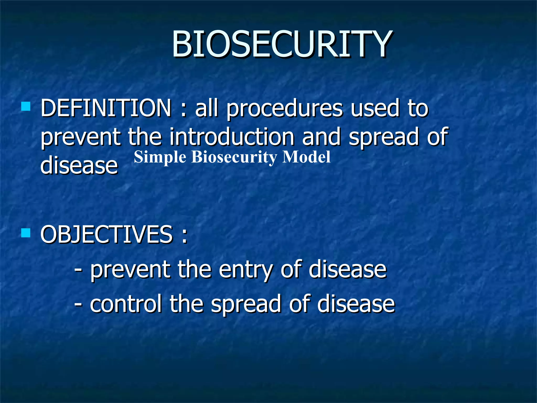 Biosecurity | PPT