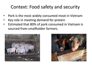 Biosecurity and diseases control practices and perceptions of smallholder pig farmers in Vietnam