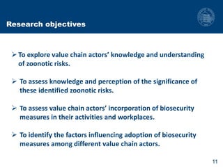 Biosecurity measures in meat and milk value chains: A study in Bura sub-county, Kenya