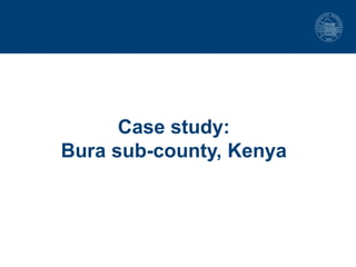 Biosecurity measures in meat and milk value chains: A study in Bura sub-county, Kenya