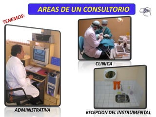 AREAS DE UN CONSULTORIO




              CLINICA
 