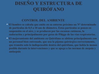 bioseguridad en elquirofano