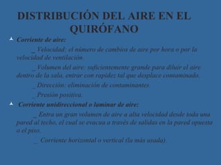 bioseguridad en elquirofano