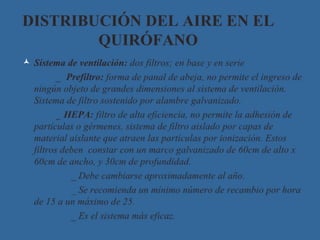 bioseguridad en elquirofano