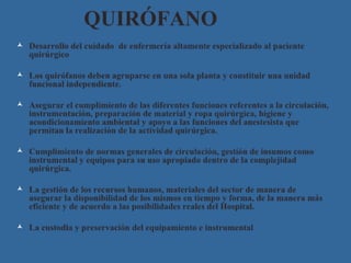 bioseguridad en elquirofano
