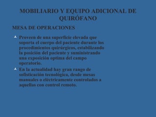 bioseguridad en elquirofano