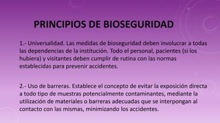 Bioseguridad clase 1