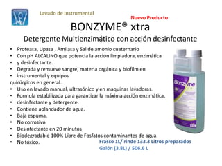 LIMPIEZA DE LA   1. Retire el instrumento rotatorio
PIEZA DE MANO       (fresa) esta debe pasar por
                    procesos de limpieza y
                    esterilización.
                 2. Limpie la pieza con un detergente
                    quirúrgico no corrosivo.
                 3. Aplicar desinfectante alcohol al
                    80% localizadamente. Estos
                    agentes se vaporizan sobre la
                    superficie del instrumento.

                    –   Llevar a cabo un mantenimiento
                        higiénico- técnico después de cada
                        paciente.
 