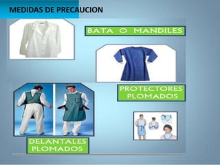 MEDIDAS DE PRECAUCION
 