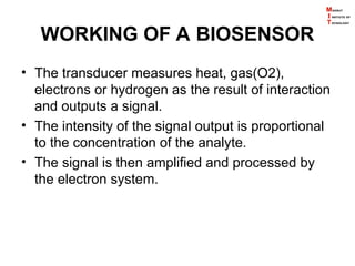 Biosensors- Working and applications of biosensors in Pharmaceutical ...