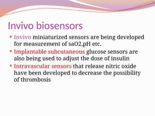 Invivo O2 Sensor biosensors-140327131357-phpapp02 (1).pptx