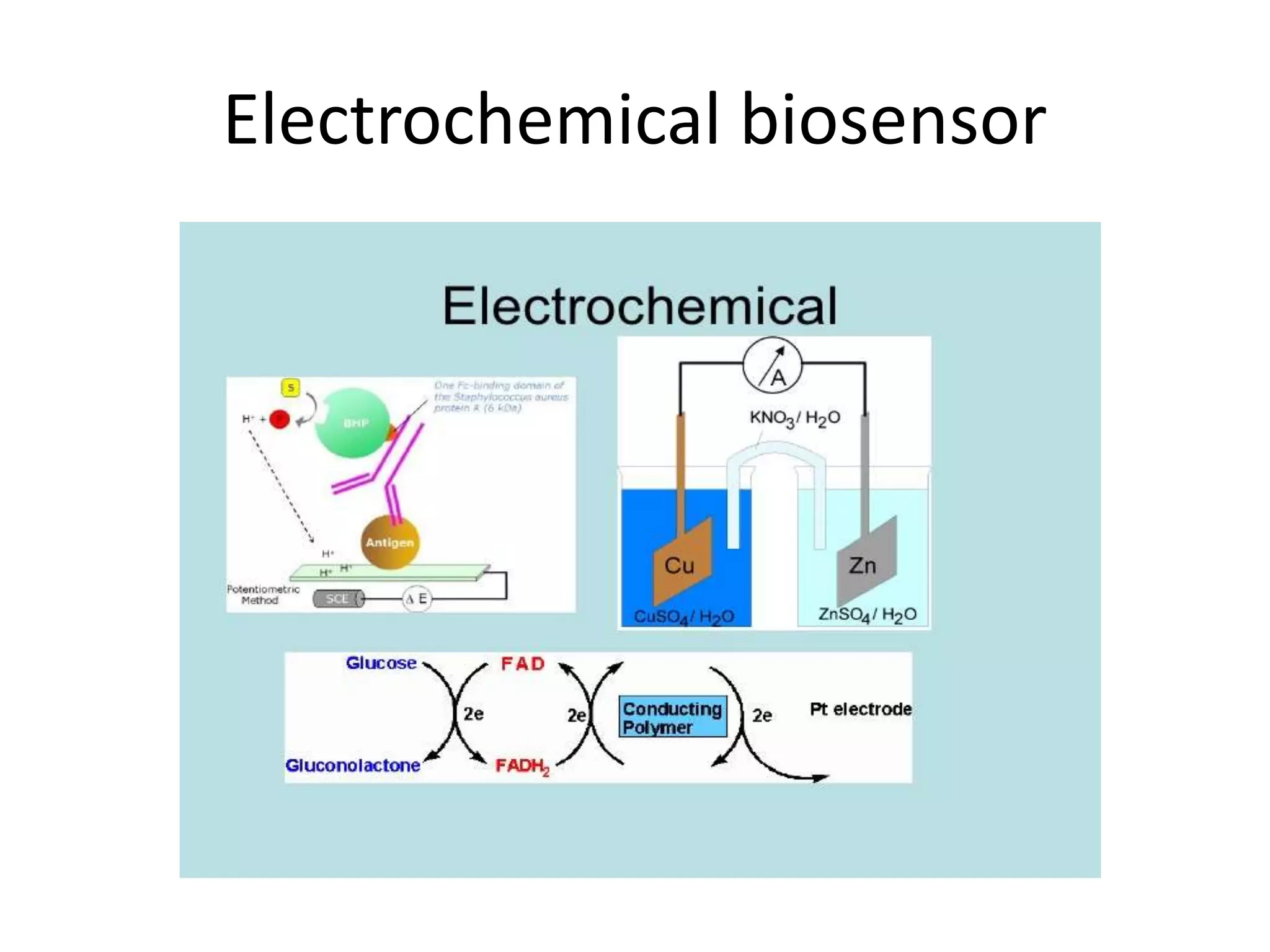 Electrochemical biosensor
 