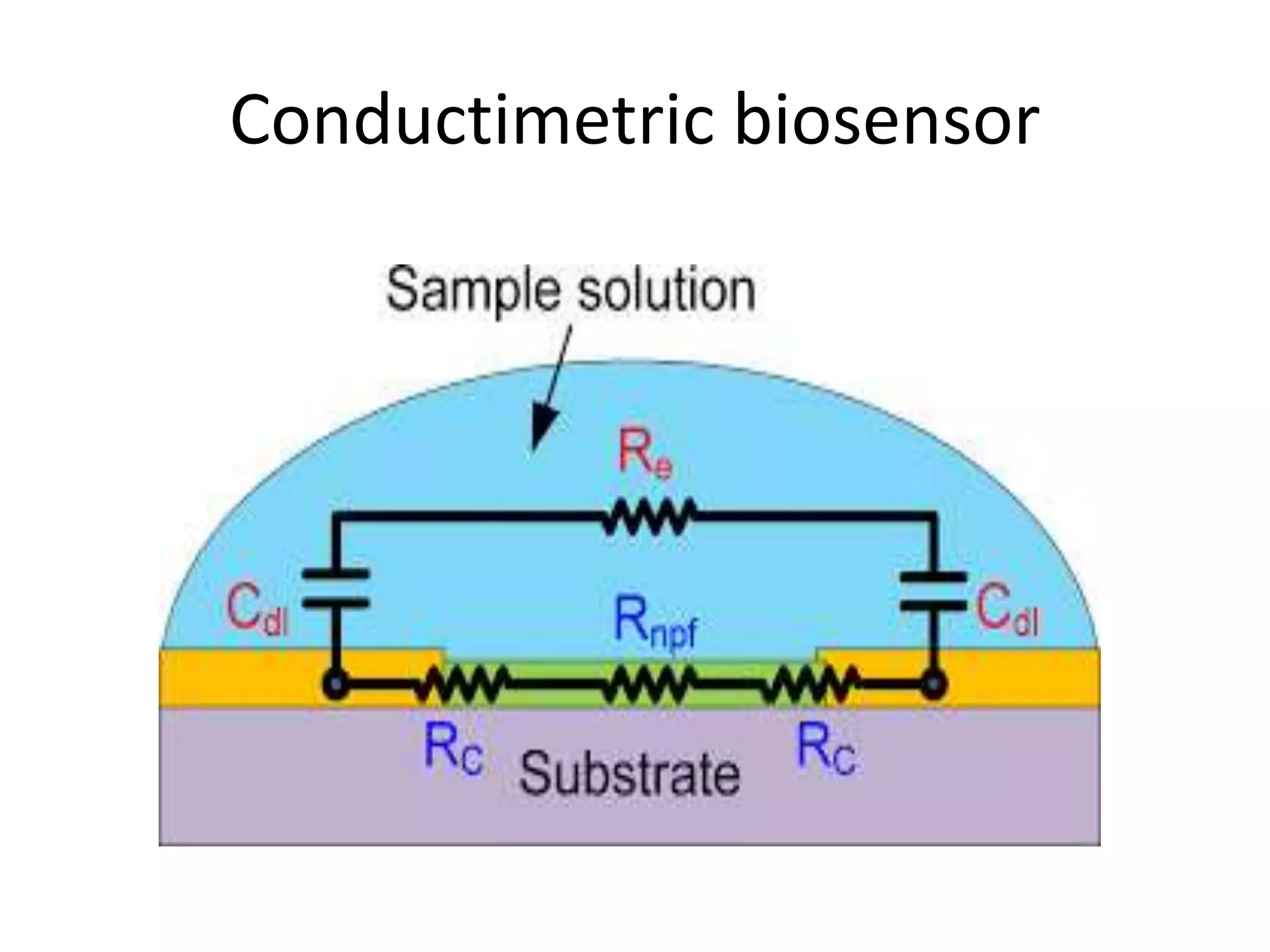 Conductimetric biosensor
 