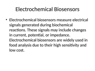 Comprehensive Overview of Biosensors in Food Safety and Quality ...