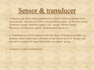 Biosensors (structure and application) | PPTX